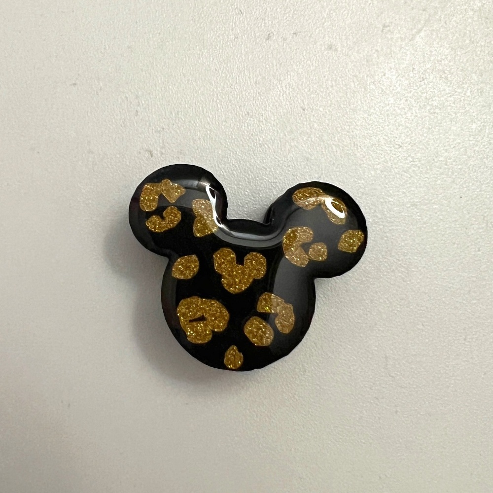 The Fawn Doe Cheetah Mickey Mouse Straw Charm